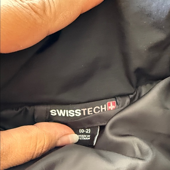 Swiss Tech Women’s Parka Jacket Black - Picture 6 of 6